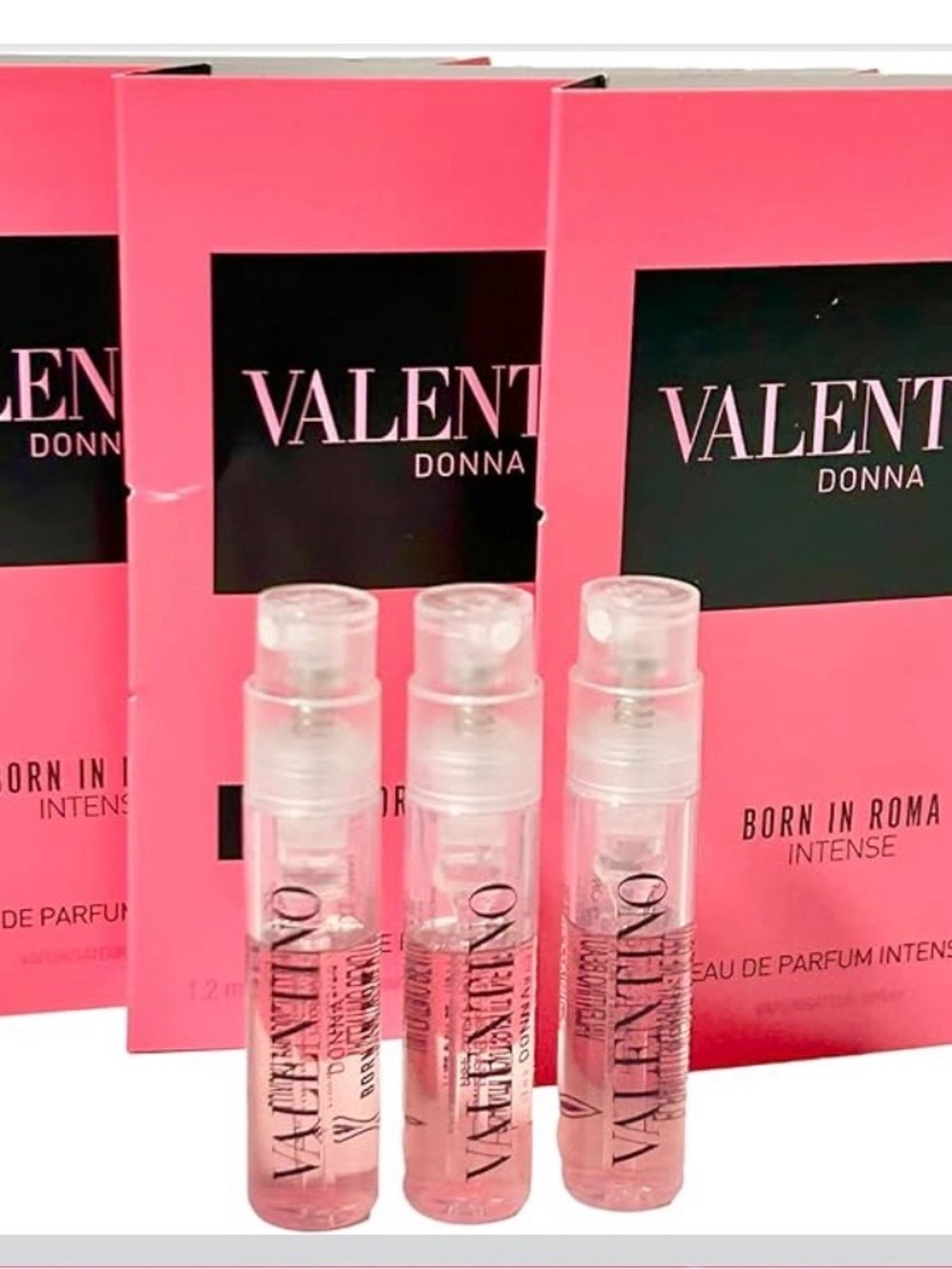 3 Valentino Donna Born in Roma Intense Sample Vial - Pink